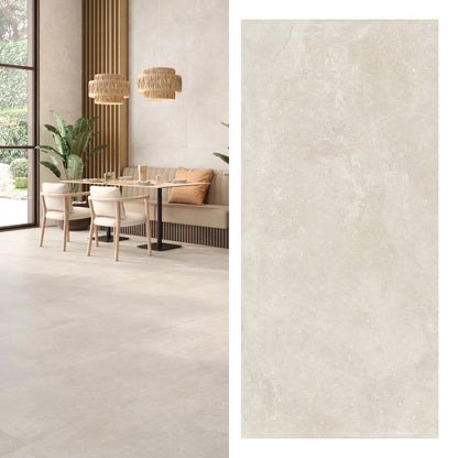 Porcelanato Cassian Sand 60x120 Beige Mate