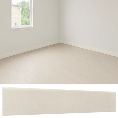 Guardapolvo Porcelanato 10x60cm Cemento Bone
