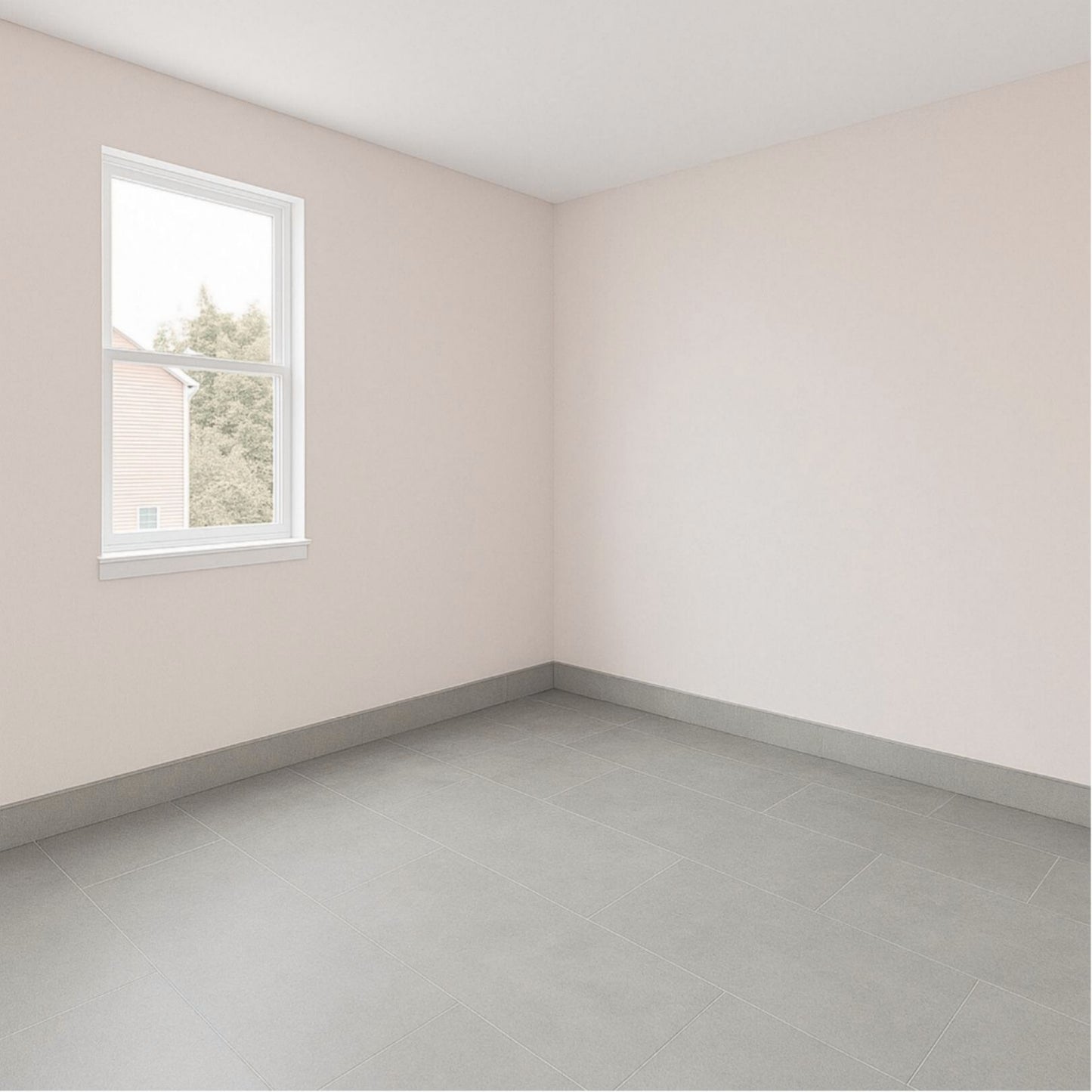 Guardapolvo Porcelanato 10x60cm Cemento Grey