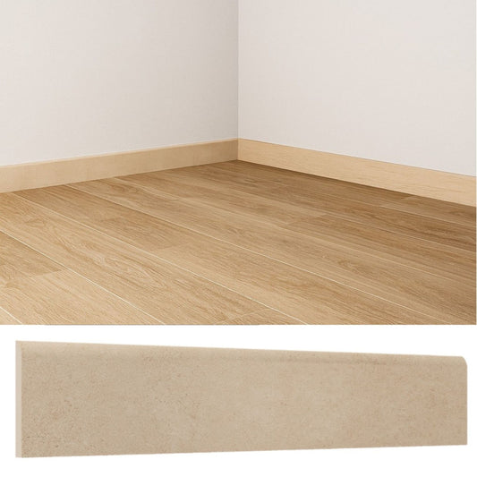 Guardapolvo Cerámica 8x45cm Cemento Arena