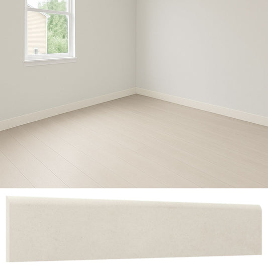Guardapolvo Cerámica 8x45cm Cemento Bone