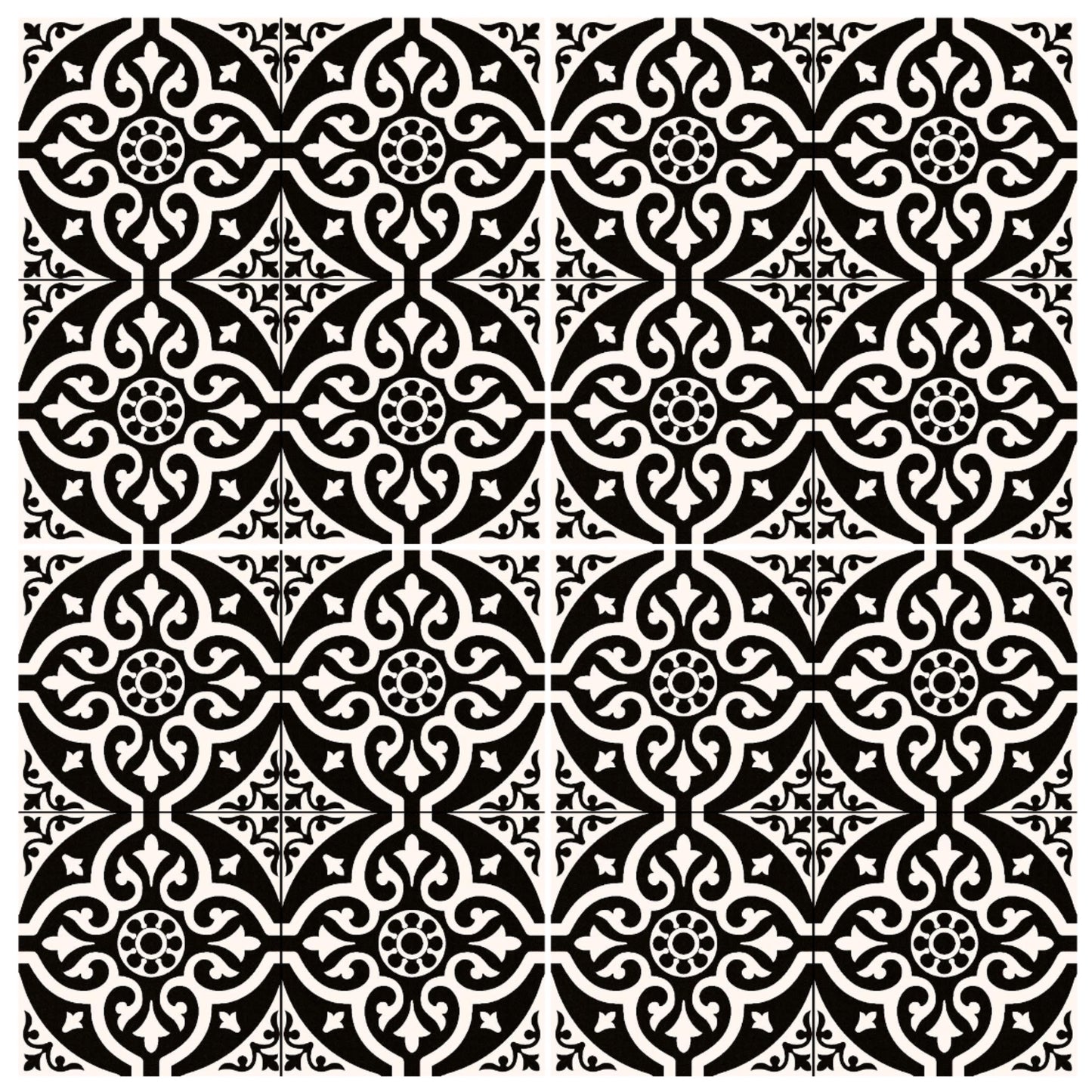 Porcelanato Chester Black 45x45cm - ambiente instalado
