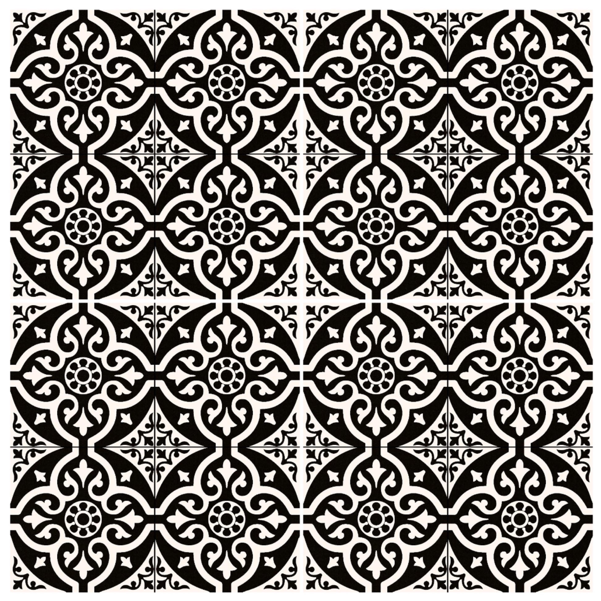 Porcelanato Chester Black 45x45cm - ambiente instalado