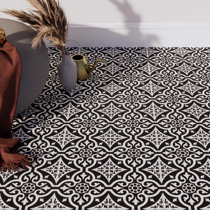 Porcelanato Chester Black 45x45cm - ambiente instalado 2