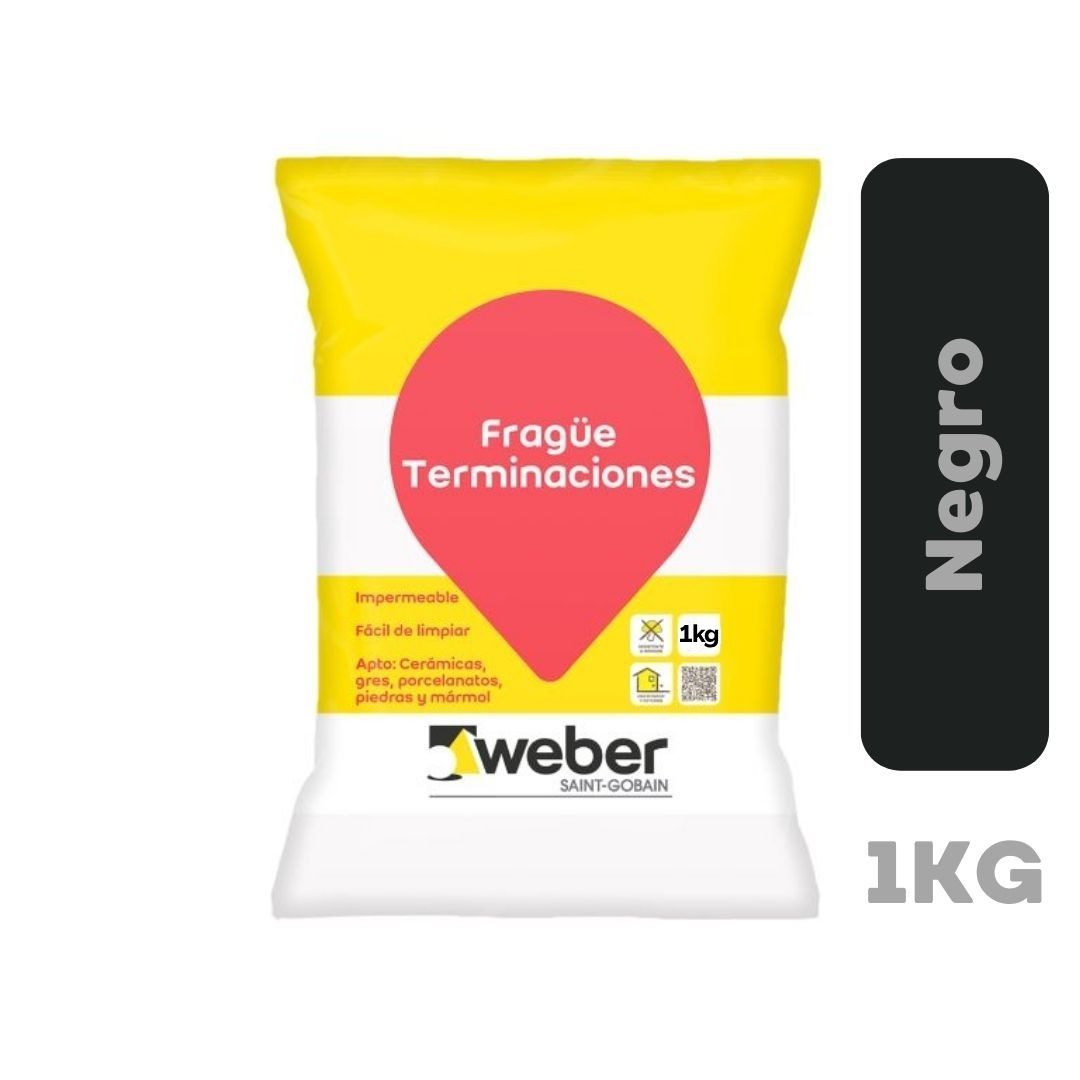 Frague Negro 1kg Weber - imagen del producto