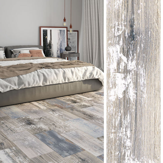 Cerámica Madera 19x57 Fresno Gris