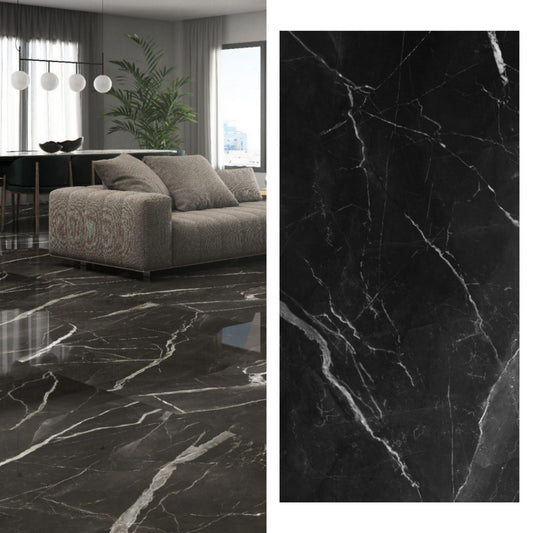 Porcelanato 62x121 Gran Calacata Black - imagen principal