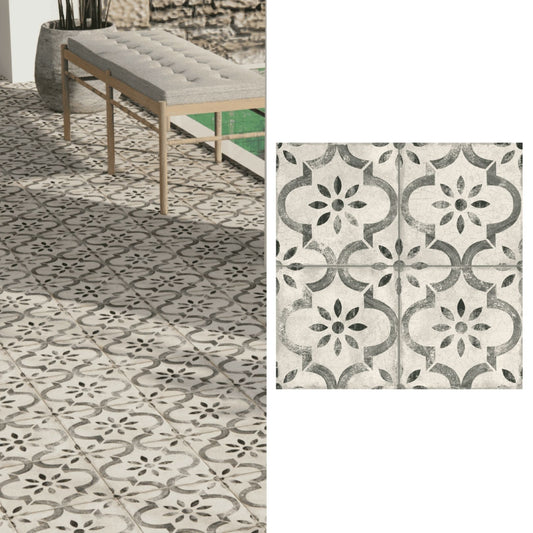 Porcelanato 45x45 Leeds Grey