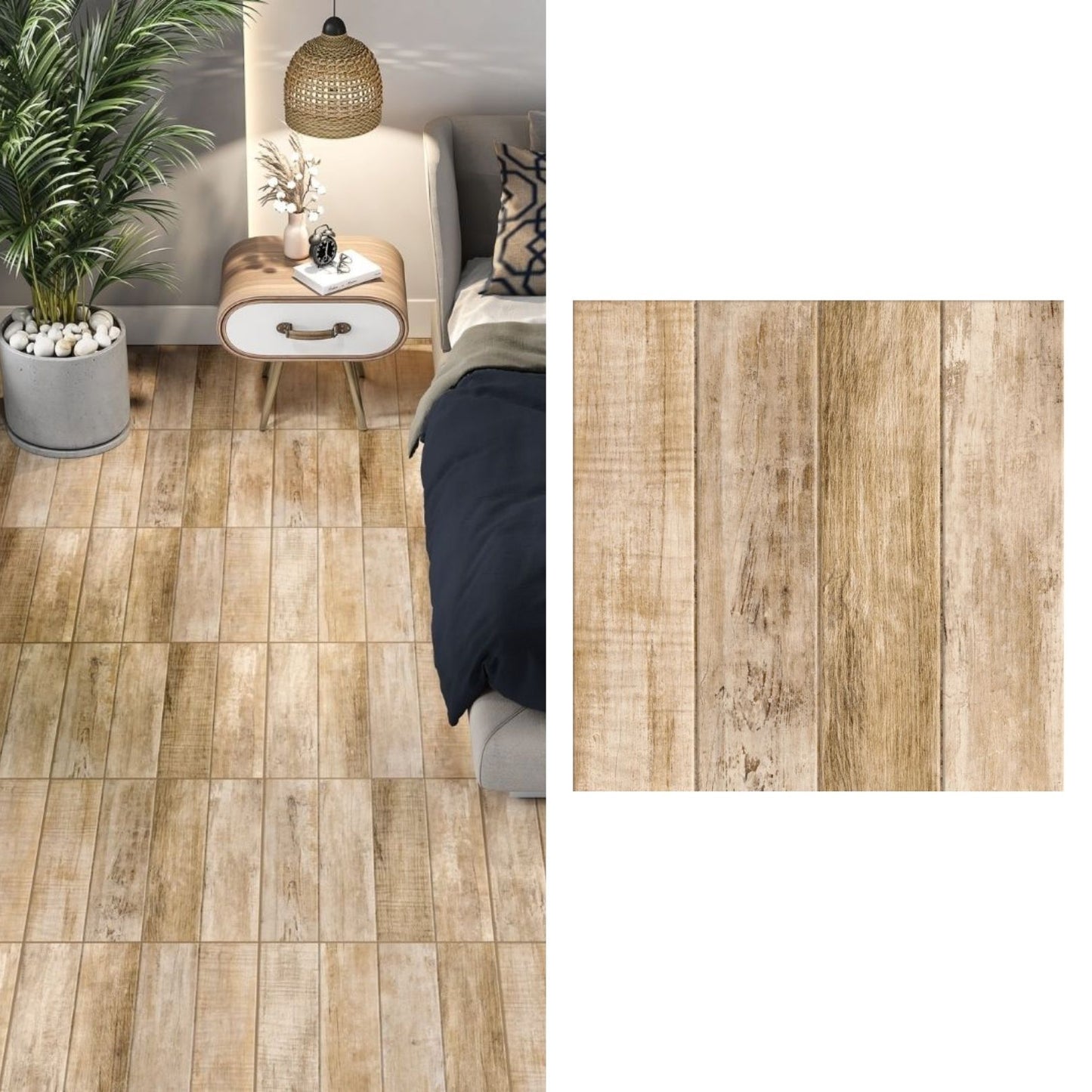 Cerámica 50x50 Madeira Mix