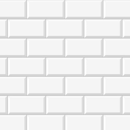 Cerámica 10x20 metro blanco brillo | Caja 1 m²