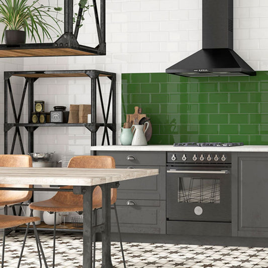 Cerámica 10x20 metro verde | Caja 1 m²