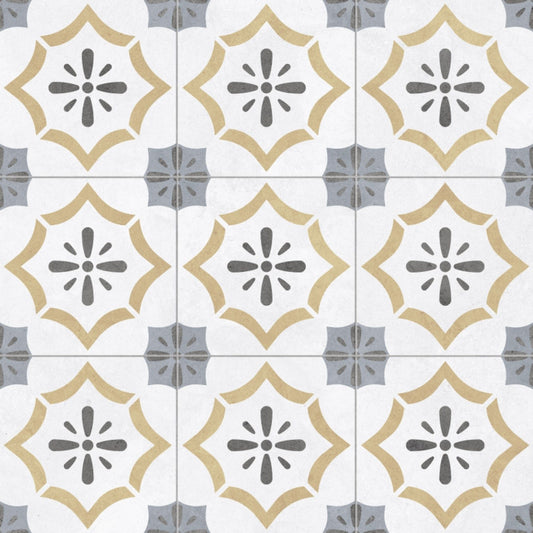 Cerámica tipo decorado 60x60 Milano