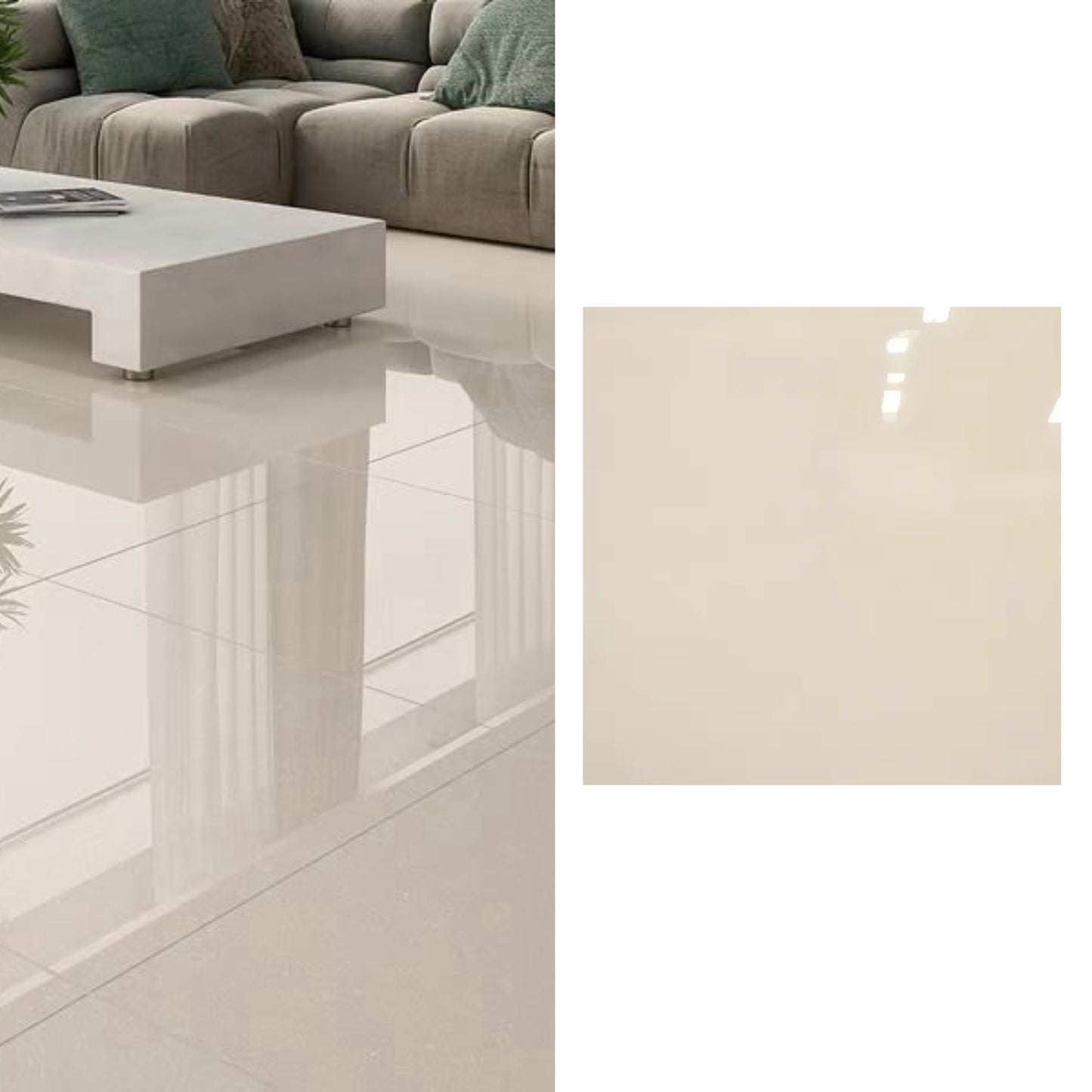 Porcelanato 60x60 Ivory Pulido