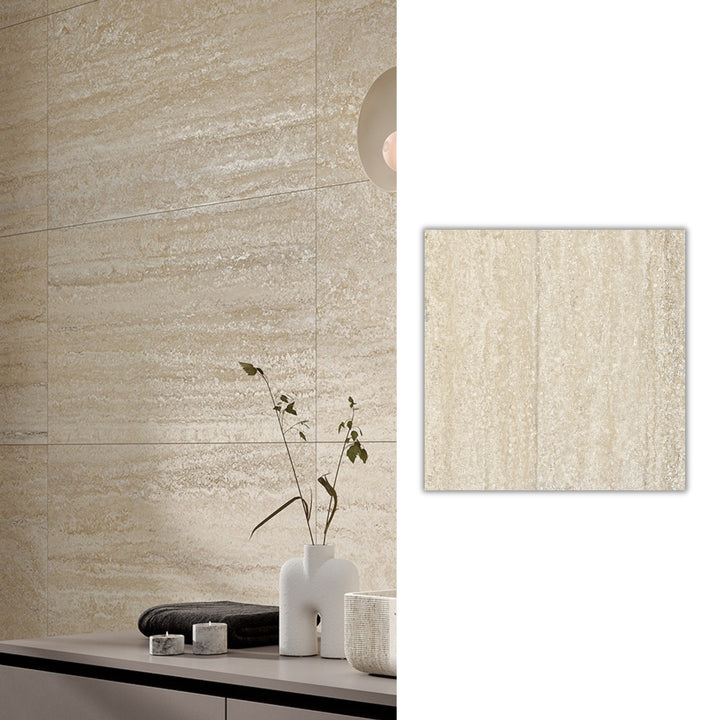 Porcelanato 60x60 Siena Toscano - vista mixta