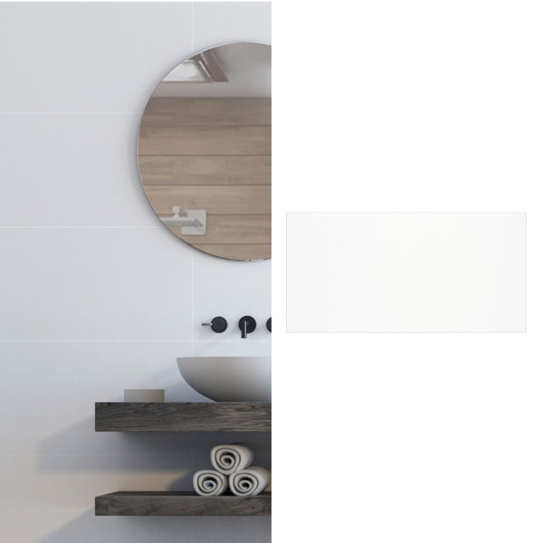 Cerámica 31x60 Natural White Plus