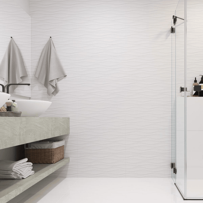 Cerámica 31x60 New Pacific White