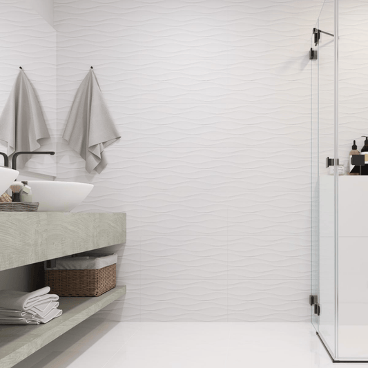 Cerámica 31x60 New Pacific White