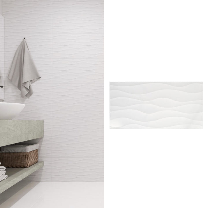 Cerámica 31x60 New Pacific White - imagen principal