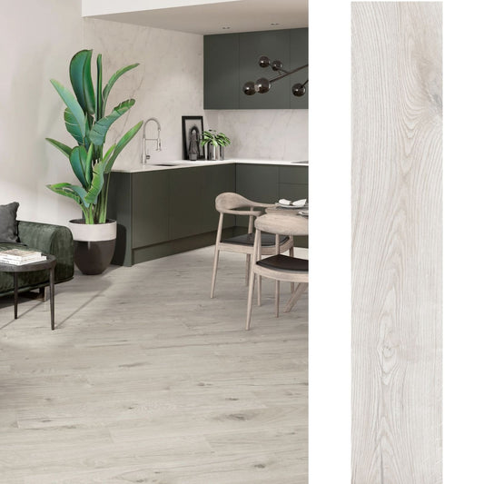 Porcelanato 23x120 Oland White