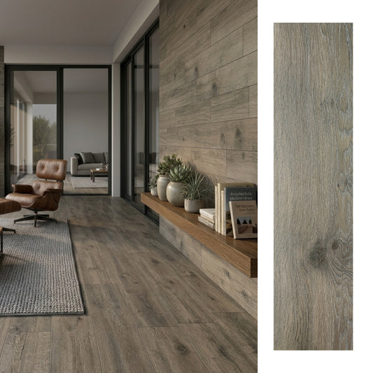 Porcelanato 25x100 Outi Gris
