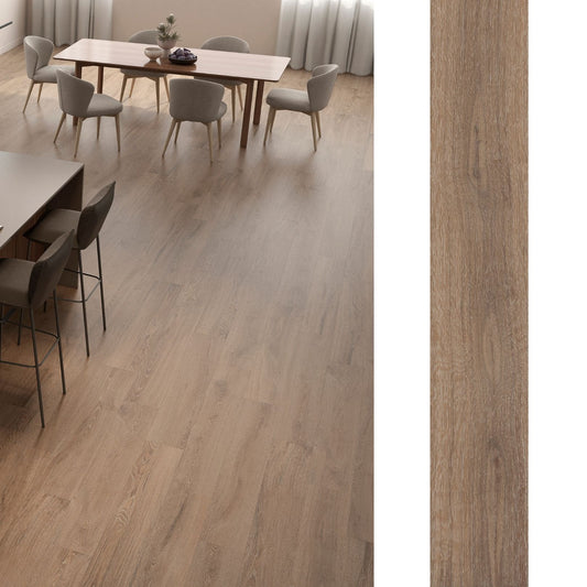 Porcelanato 20×120 Peace Nogal | Madera Mate