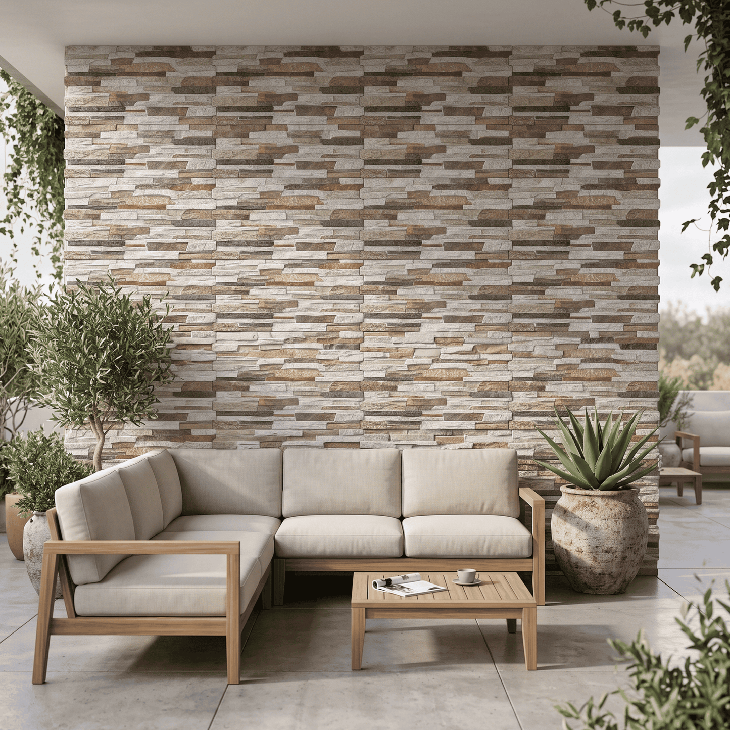 Cerámica para muro Petra Mix 34x50cm