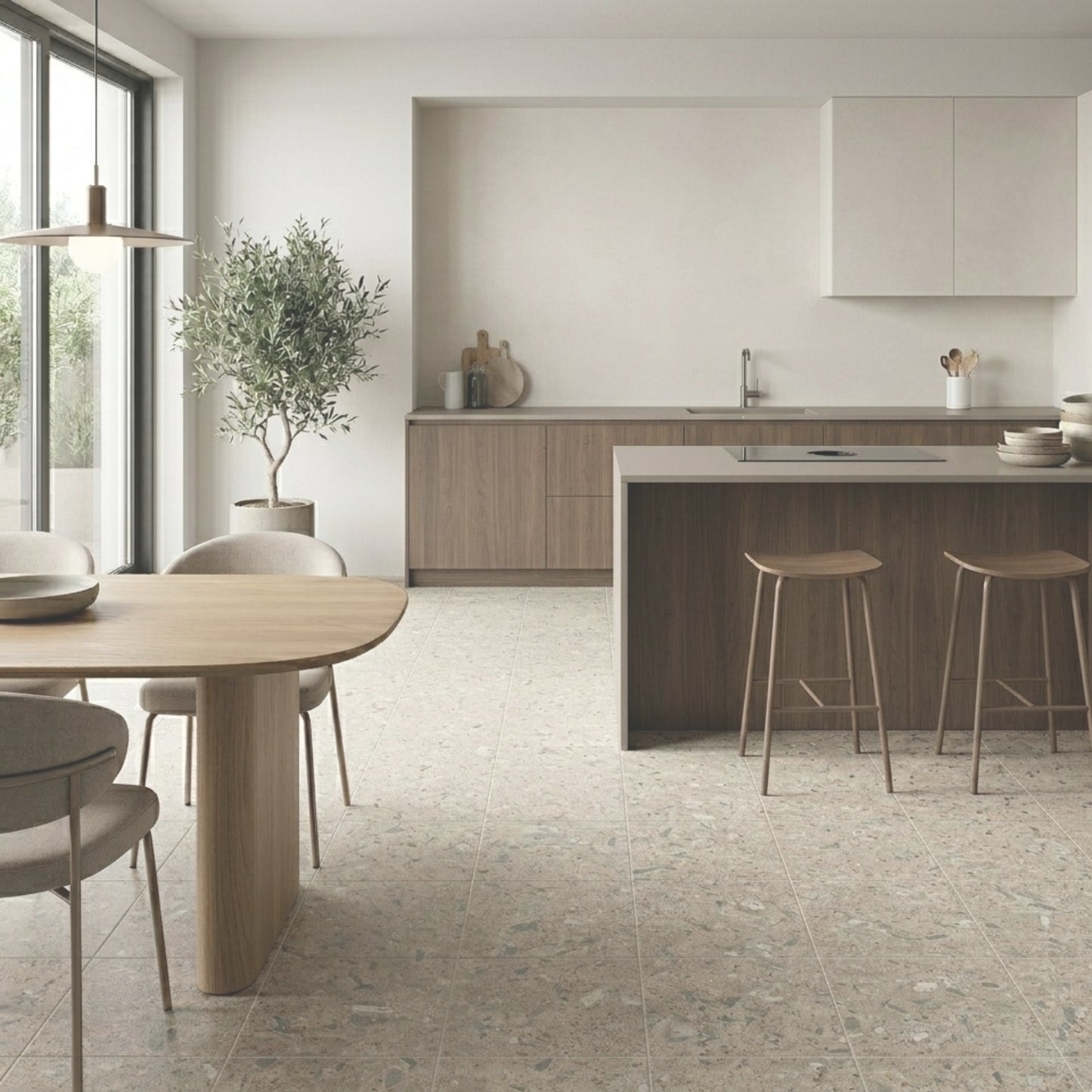 Cerámica 44x44 Pompeia Beige