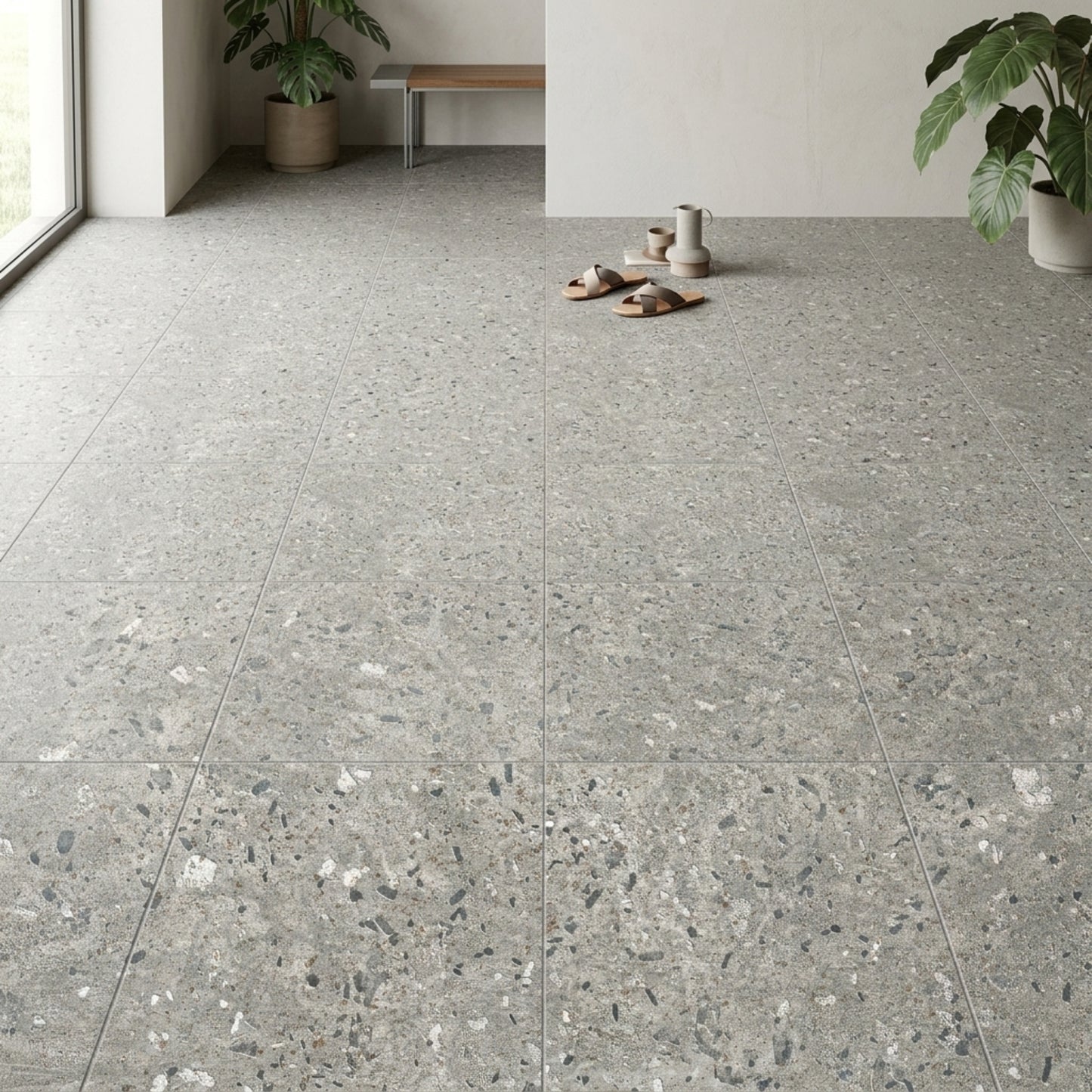 Cerámica 44x44 Pompeia Gray
