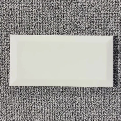 Cerámica 10x20 metro blanco mate | Caja 1 m²