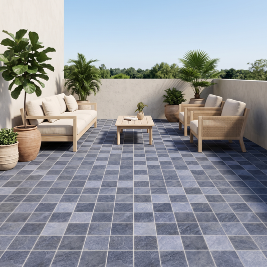 Cerámica 60x60 Stone Marine Blue Out