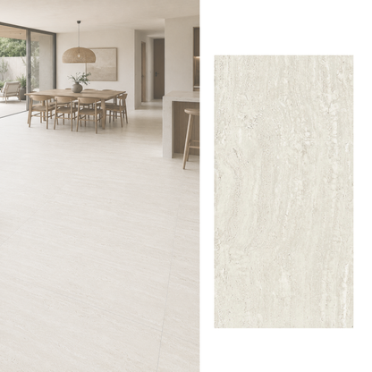 Porcelanato 62x122 Gran Travertino Luxor