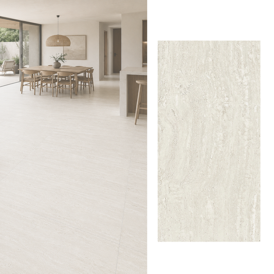 Porcelanato 62x122 Gran Travertino Luxor