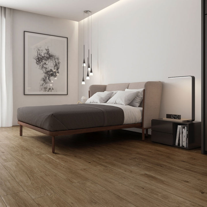 Porcelanato Madera 20x120 Tree Cerezo - ambiente instalado