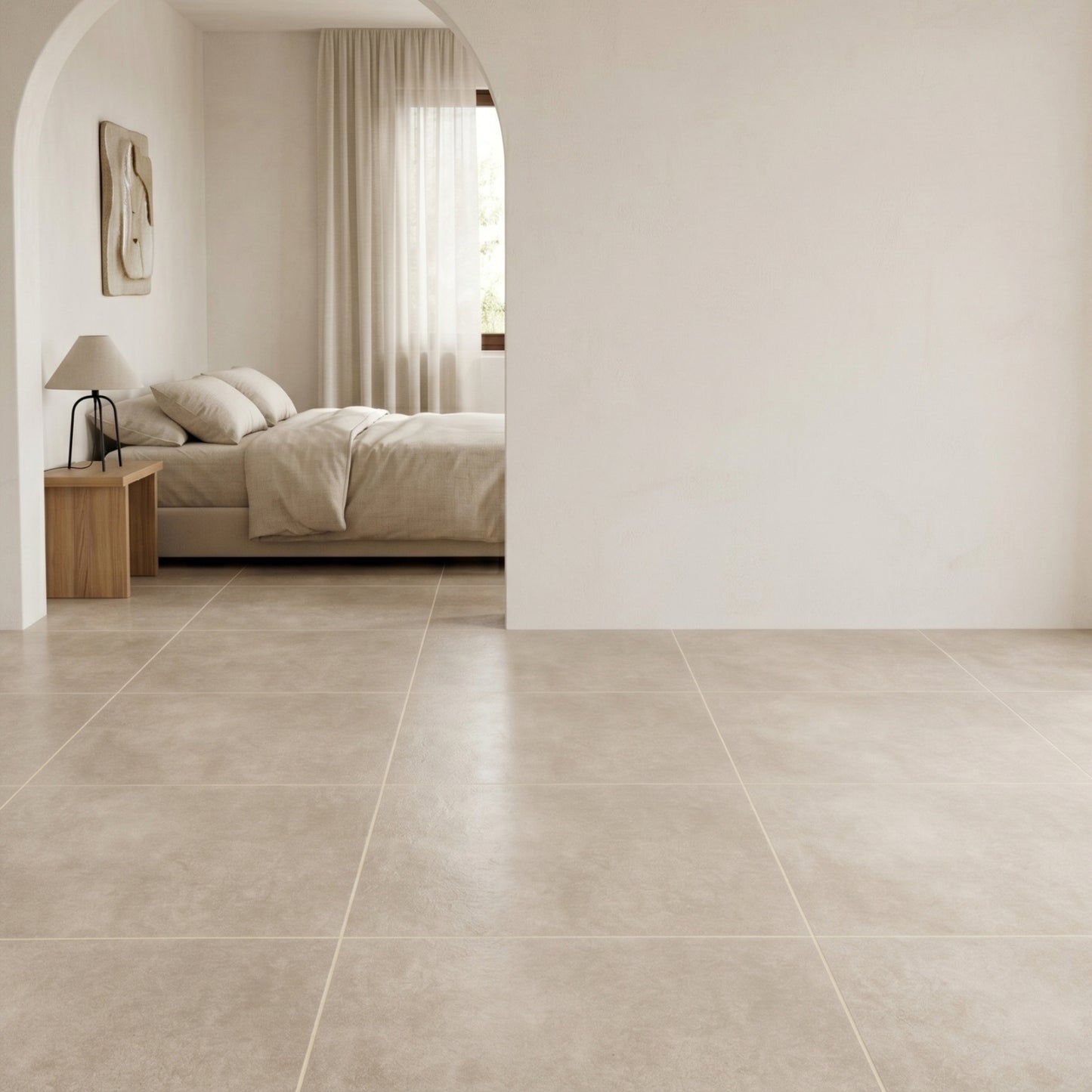 Cerámica 60x60 Yellowstone Gray - ambiente instalado 2